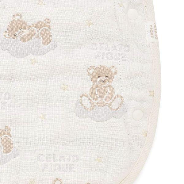 ジェラートピケ キッズアンドベイビー ベビー ドリーミーベア柄6重ガーゼスリーパー ジェラピケ gelato pique Kids＆Baby BABYの画像