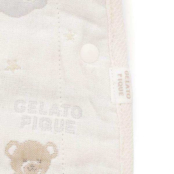 ジェラートピケ キッズアンドベイビー ベビー ドリーミーベア柄6重ガーゼスリーパー ジェラピケ gelato pique Kids＆Baby BABYの画像
