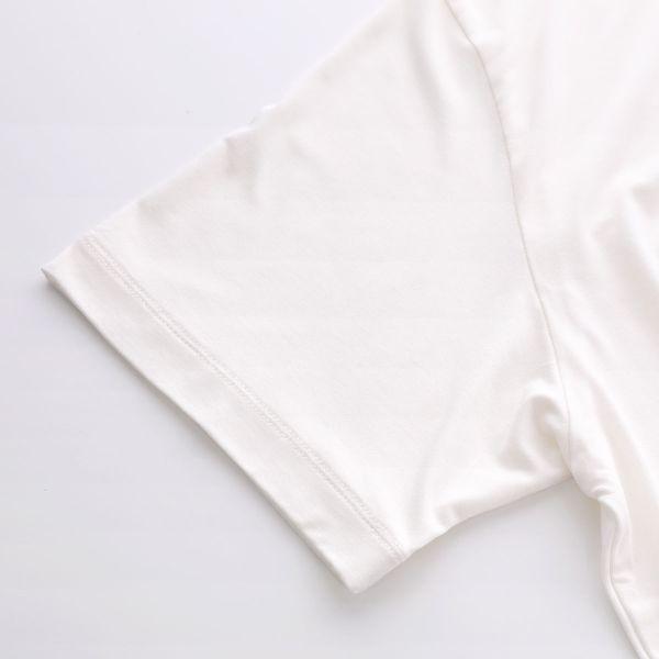 ジェラートピケ オム メンズ 接触冷感 レーヨンドッグワンポイントTシャツ＆ハーフパンツセット ジェラピケ ルームウェア 上下セット gelato pique HOMMEの画像