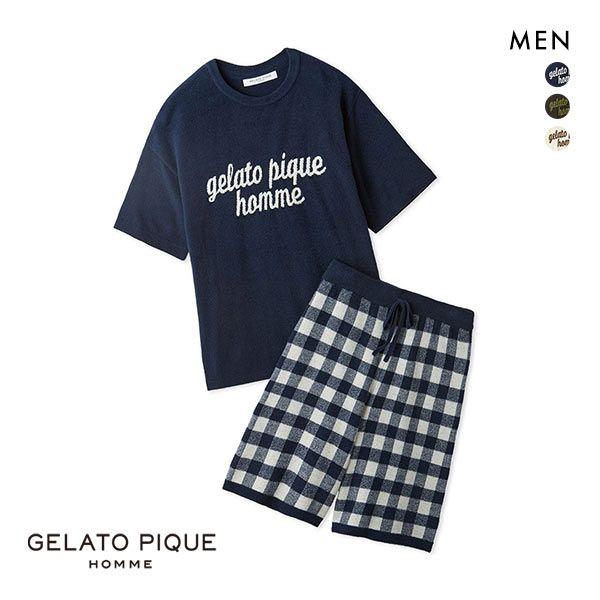 ジェラートピケ オム メンズ スムーズィーliteセットアップ ジェラピケ  