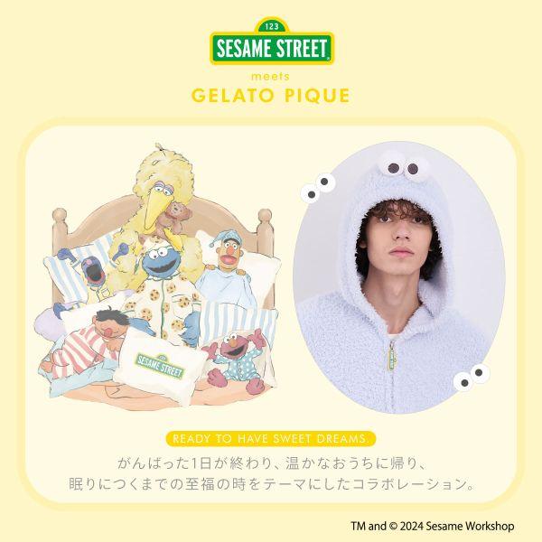 gelato pique ジェラートピケ オム メンズ セサミストリート gelato pique ジェラートピケ オム メンズ セサミストリート