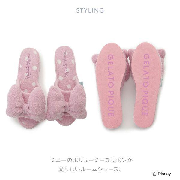 ジェラートピケ スリープ ディズニー Minnie ルームシューズ ジェラピケ レディース gelato pique Sleep Disney | gelato pique | 03