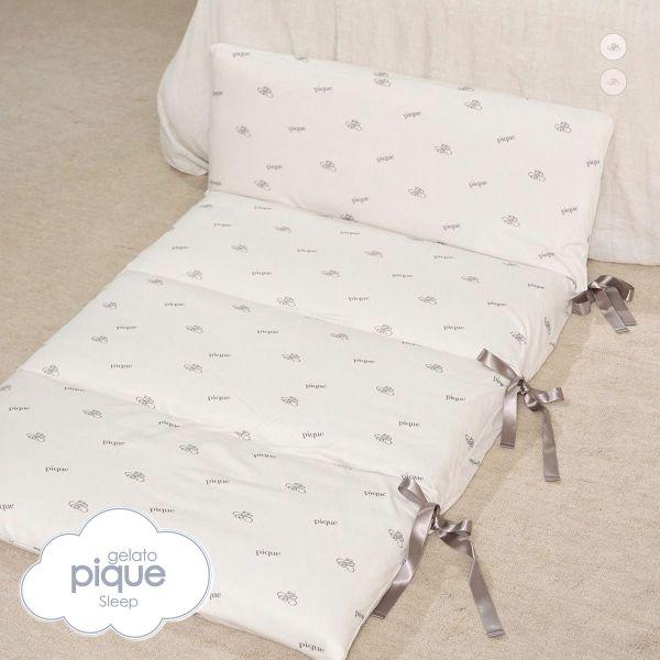 ジェラートピケ スリープ ONLINE限定 モノグラム柄 ごろ寝クッション ジェラピケ gelato pique Sleep | gelato pique