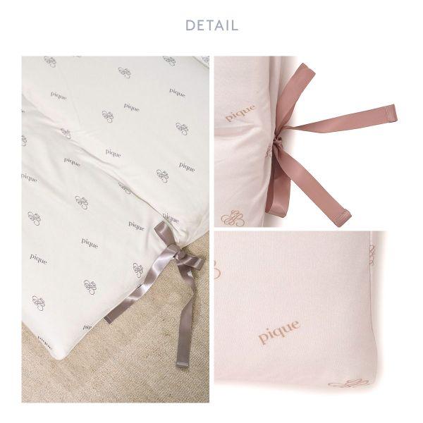 ジェラートピケ スリープ ONLINE限定 モノグラム柄 ごろ寝クッション ジェラピケ gelato pique Sleep | gelato pique | 08