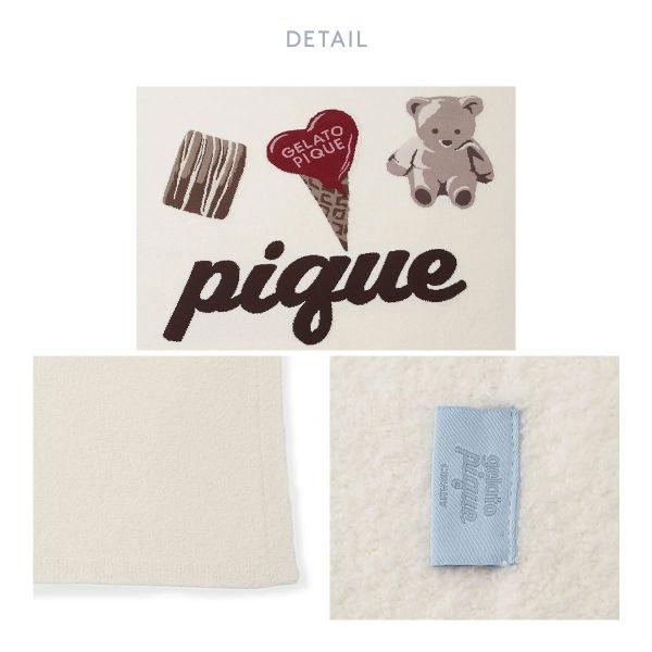 ジェラートピケ スリープ Valentine ジャガードマルチカバー ジェラピケ gelato pique SLEEP バレンタイン 母の日_7