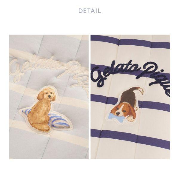 ジェラートピケ スリープ UNISEX プレイフルDOG敷きパッド シングル ジェラピケ gelato pique Sleep_8