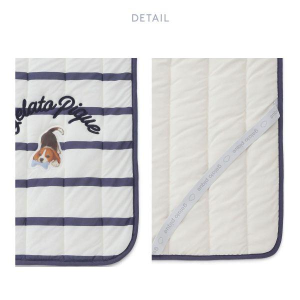 ジェラートピケ スリープ UNISEX プレイフルDOG敷きパッド シングル ジェラピケ gelato pique Sleep_9
