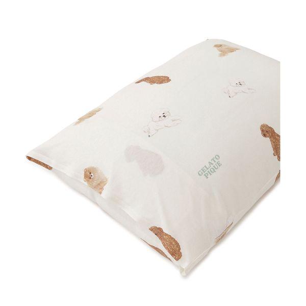 gelato pique（ジェラートピケ） スリープ DOG柄プリント寝具2点セット