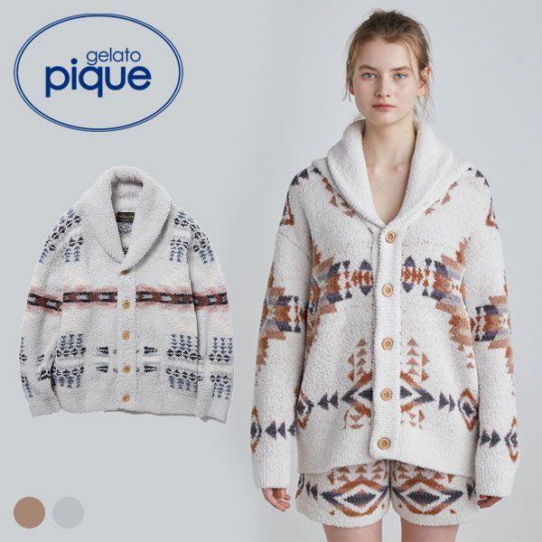 最安値挑戦 ジェラートピケ Gelato Pique Pendleton Unisex カウチン パジャマ ルームウェア ジェラピケ 本物