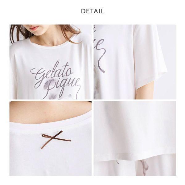 gelato pique ジェラートピケ レディース CATワンポイントT gelato pique ジェラートピケ レディース CATワンポイントT