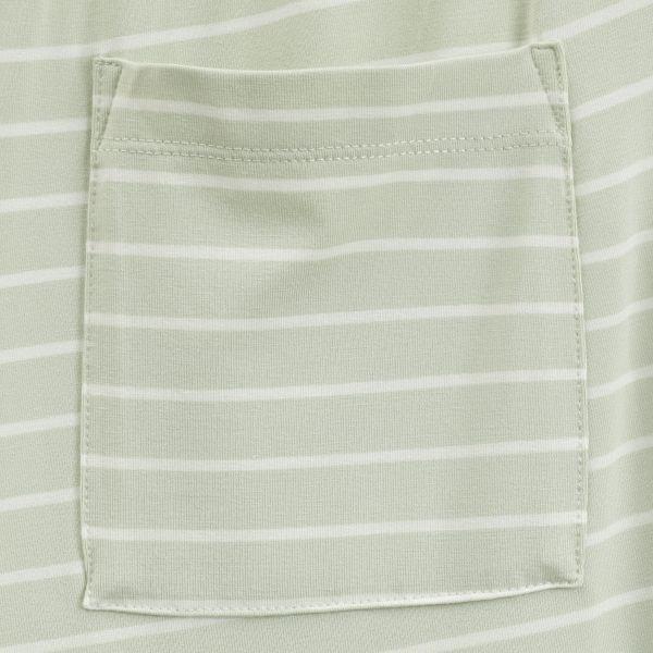 ジェラートピケ レディース レーヨンロゴTシャツ＆ボーダーショートパンツセット 上下セット ジェラピケ ルームウェア gelato piqueの画像
