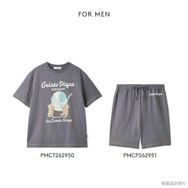 ジェラートピケ レディース アイスクリームベアワンポイントTシャツ ジェラピケ パジャマ ルームウェア gelato piqueの画像