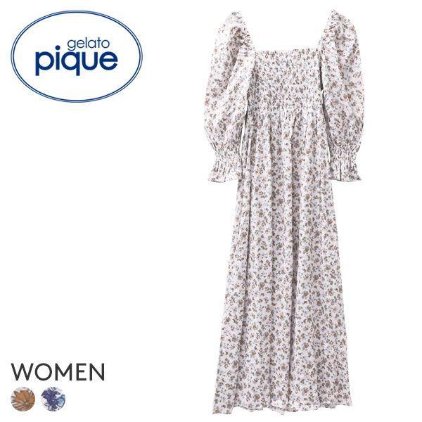 国内最安値 ジェラートピケ ジェラピケ レディース マキシ ドレス パジャマ ルームウェア 小花柄 Gelato Pique 全ての Technet 21 Org