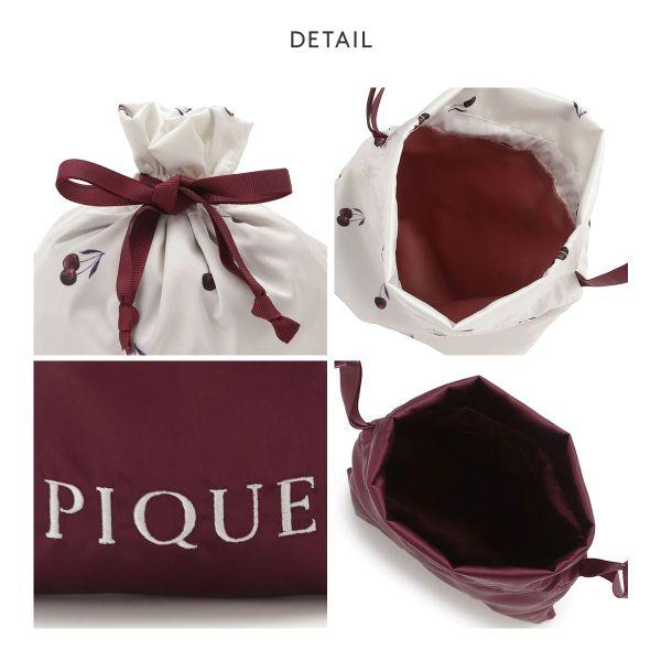 gelato piquéチェリー柄セット gelato pique ジェラートピケ チェリー柄巾着セット ジェラピケ