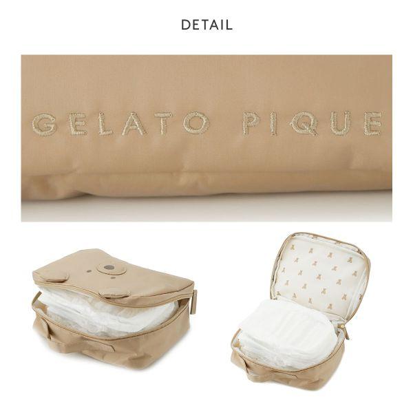 gelato pique ジェラートピケ ONLINE限定 ベアおむつポーチ gelato pique ジェラートピケ ONLINE限定 ベアおむつポーチ