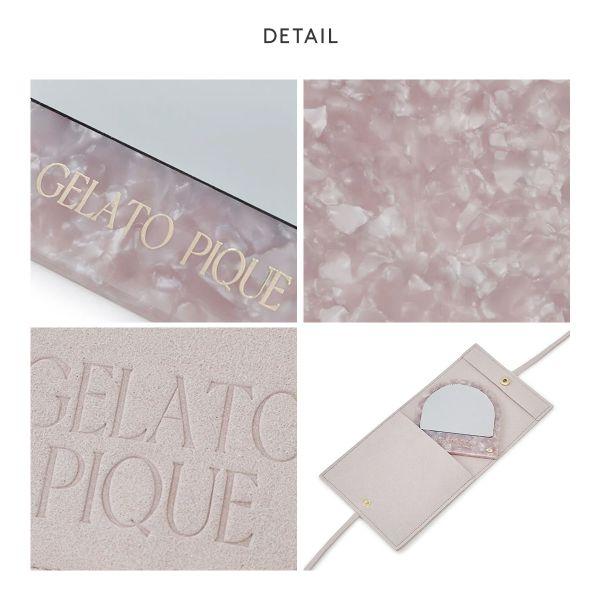 ジェラートピケ gelato pique アセチミラー ジェラピケ 手鏡 ジェラートピケ gelato pique アセチミラー ジェラピケ 手鏡