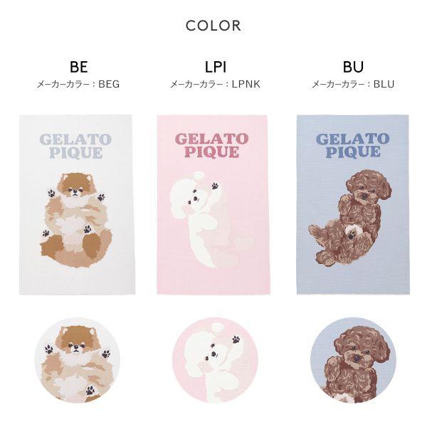 gelato pique（ジェラートピケ） ドッグジャガードブランケット