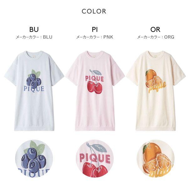 gelato pique（ジェラートピケ） レディース スムーズィーフルーツ
