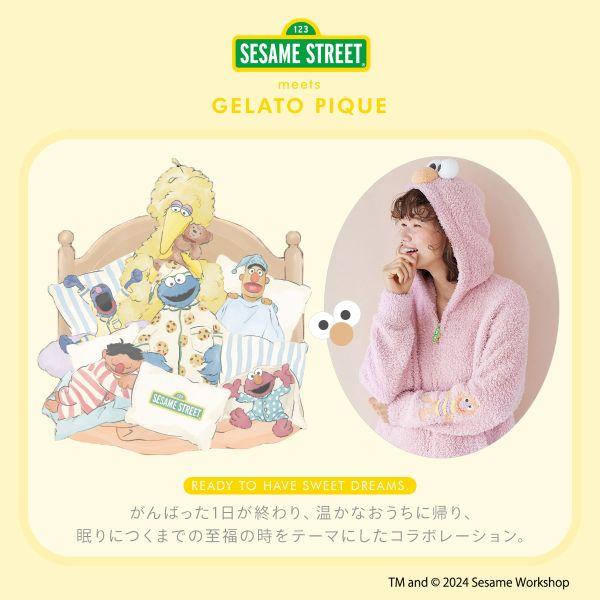 gelato pique ジェラートピケ レディース セサミストリート gelato pique ジェラートピケ レディース セサミストリート