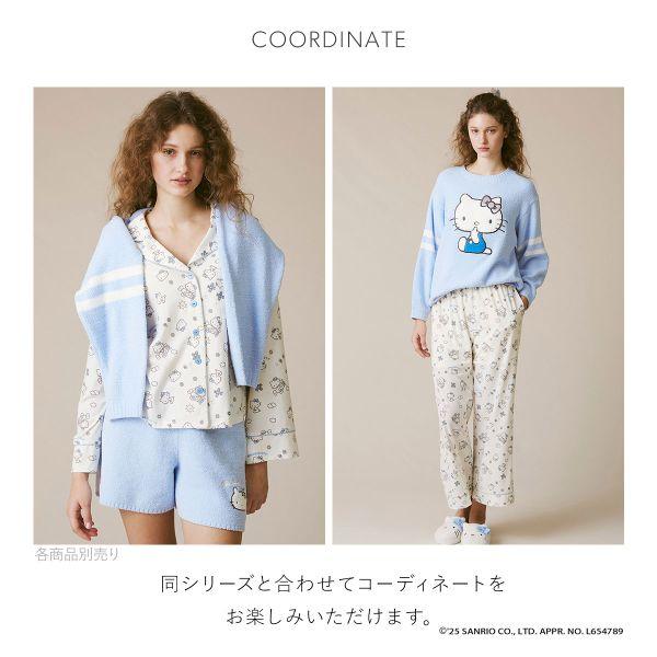 SNIDEL スナイデルホーム ハローキティ 総柄ロングパンツ SNIDEL スナイデルホーム ハローキティ 総柄ロングパンツ