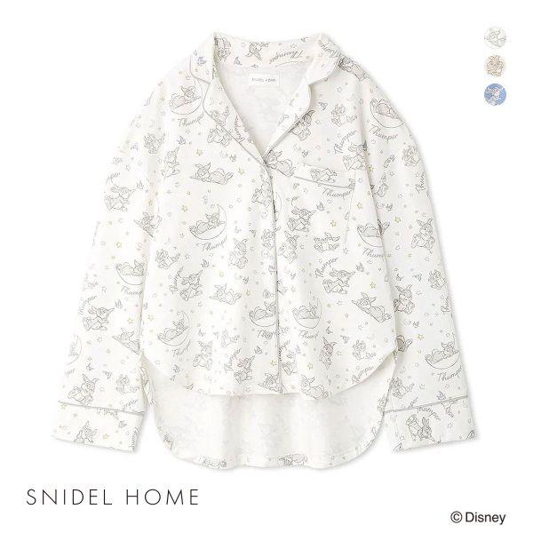 スナイデルホーム SNIDEL HOME Bambi 開襟シャツ パジャマ ルームウェア | SNIDEL