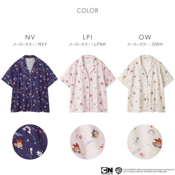 SNIDEL スナイデルホーム パワーパフ ガールズ プリント開襟