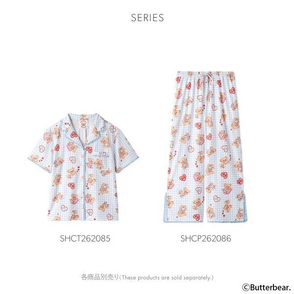 スナイデルホーム BUTTERBEAR 開襟シャツ パジャマ ルームウェア SNIDEL HOME バターベア | SNIDEL | 18