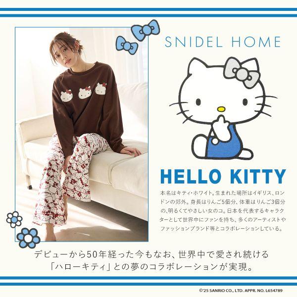SNIDEL スナイデルホーム ハローキティ アセチヘアバンス HELLO SNIDEL スナイデルホーム ハローキティ アセチヘアバンス HELLO