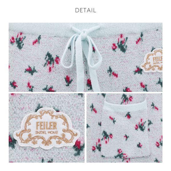 スナイデルホーム SNIDEL HOME FEILER ニットパンツ パジャマ ルーム 
