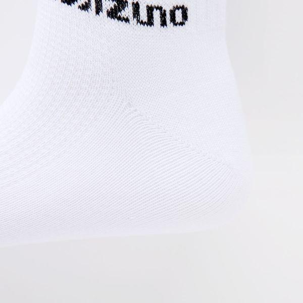 おしょ様。3個セット　チャコール・ホワイト・ホワイト新品　アウトレット MIZUNO ミズノ ソックス ショート丈 3足セット 破れにくい 白 甲