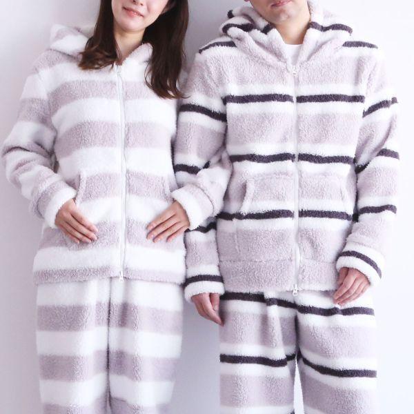 上下セット Room Wear Vネックニット Zipパーカー セットアップ Room Wear ニット ルームウェア フード付き 春 夏 冬 秋 パジャマ レディース 可愛い もこもこ あったかボア マタニティ 産前 産後 出産 冷え対策 入院 ベビー 妊娠 子育て おうち時間 Merci ニット 上下