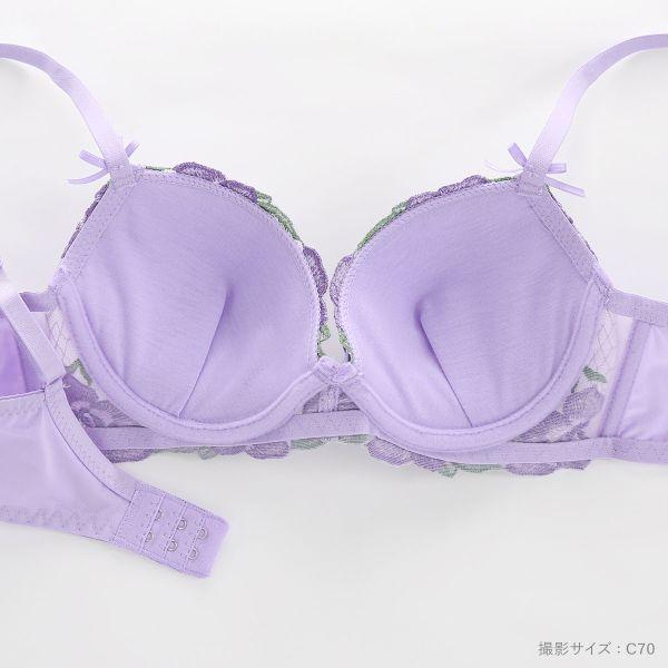 ♡千恵ちゃんWACOALおまとめ♡ SHIROHATO サンエイ SANEI 脇高 大花柄刺繍 ブラセット ABCD 脇