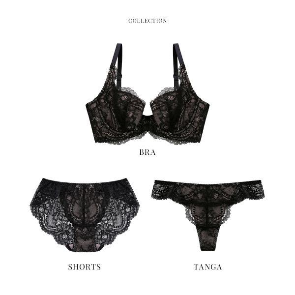 FLORINA BEAUTE ショーツ スタンダード 大きいサイズ 総レース FLORINA BEAUTE ショーツ スタンダード 大きいサイズ 総レース