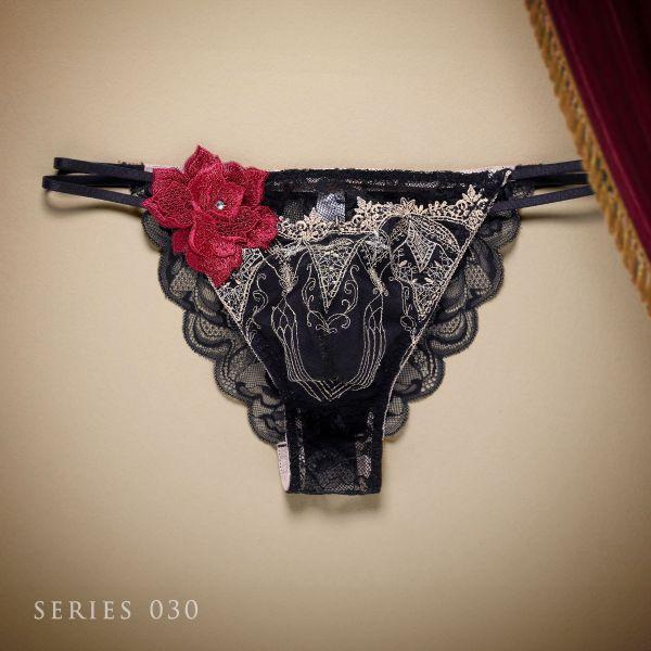 himico ヒミコ 030シリーズ Vバック パンツ バックレース ビキニ