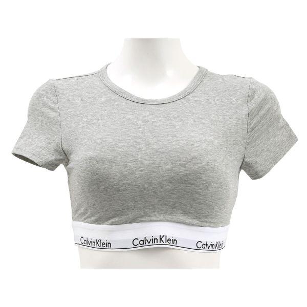 カルバン・クライン Calvin Klein MODERN COTTON LINE EXT T-SHIRT BRALETTE Tシャツブラレット アジアンフィット｜shirohato｜06