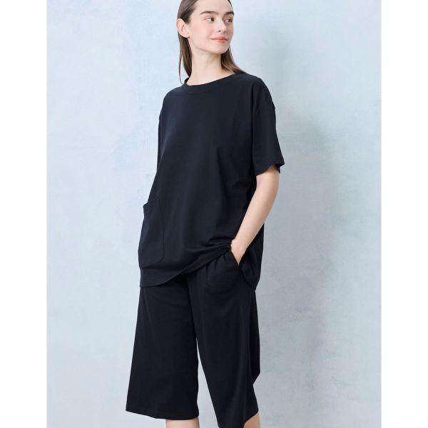 ウンナナクール 綿100％ なめらかシルケットスムース半袖パジャマ MADE WITH LIBERTY FABRIC ルームウェア une nana cool | une nana cool | 03