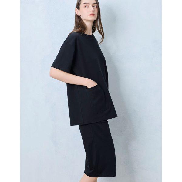 ウンナナクール 綿100％ なめらかシルケットスムース半袖パジャマ MADE WITH LIBERTY FABRIC ルームウェア une nana cool | une nana cool | 04