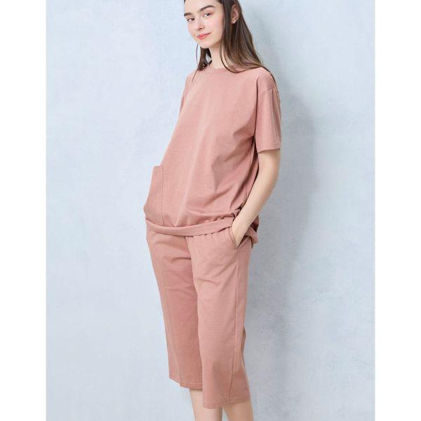 ウンナナクール 綿100％ シルケット天竺半袖パジャマ MADE WITH LIBERTY FABRIC ルームウェア パジャマ 上下セット une nana cool | une nana cool | 06