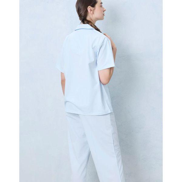 ウンナナクール 綿混 両染ジャージ 半袖 パジャマ MADE WITH LIBERTY FABRIC ルームウェア 上下セット レディース une nana cool | une nana cool | 07