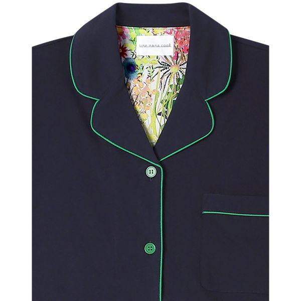 ウンナナクール 綿100％ 40ハイゲージ天竺半袖パジャマ MADE WITH LIBERTY FABRIC ルームウェア パジャマ 上下セット une nana cool | une nana cool | 16