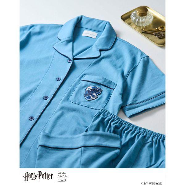 ハリー・ポッター × ウンナナクール Harry Potter 綿100％ 開襟半袖パジャマ ルームウェア パジャマ 上下セット une nana cool | une nana cool | 07