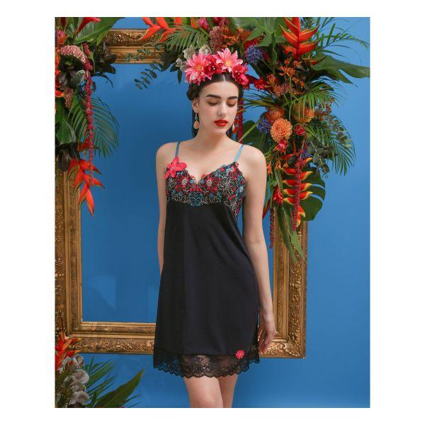 himico ARTE 002シリーズ スリップ ロングキャミソール M L