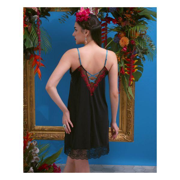 himico ARTE 002シリーズ スリップ ロングキャミソール M L