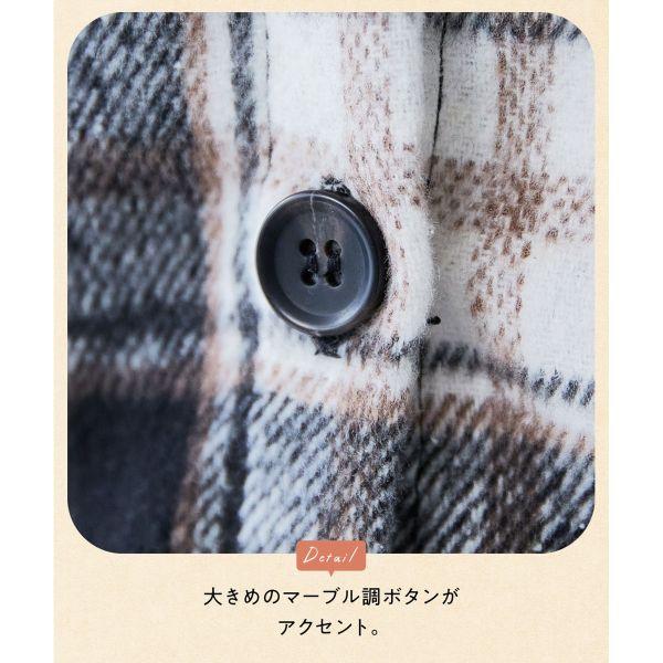 ニッセン 多ポケットチェックシャツジャケット ハンズフリー 私の味方服 大きいサイズ L-LL nissen | SHIROHATO | 11