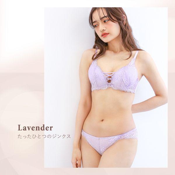 ブラジャー ショーツセット セット 大きいサイズ モンシェルピジョン Mon cher pigeon ナチュールブーケ A B C D E F 総レース レースアップ -ST01 | Mon cher pigeon* | 08