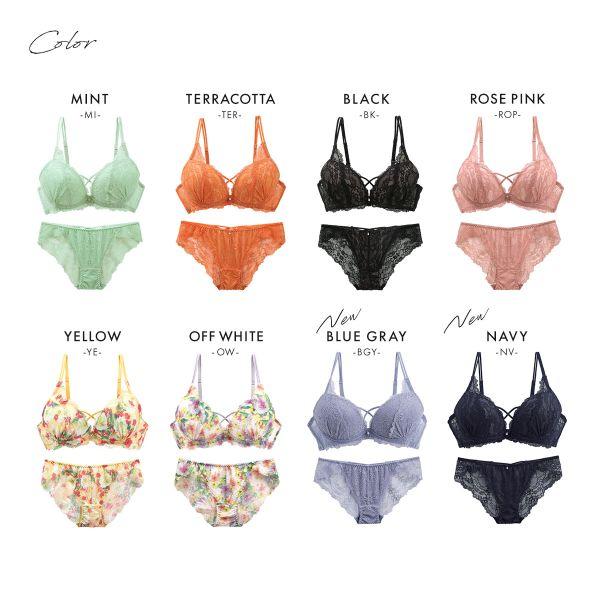 Mon cher pigeon* ブラジャー ショーツ セット モンシェル Mon cher pigeon* ブラジャー ショーツ セット モンシェル