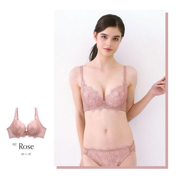 モンシェルピジョン Mon cher pigeon Upward Bra ブラジャー BCDE 単品 すっきり 脇高 補正 美胸 レディース 全3色 B65-E85｜shirohato｜18