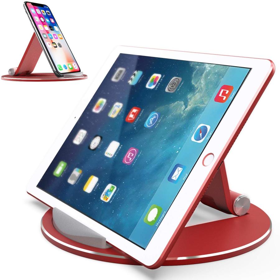 タブレット スタンド ipad スタンド スマホ スタンド iphone スタンド 卓上 角度調整可能 アルミ合金素材 OBENRI