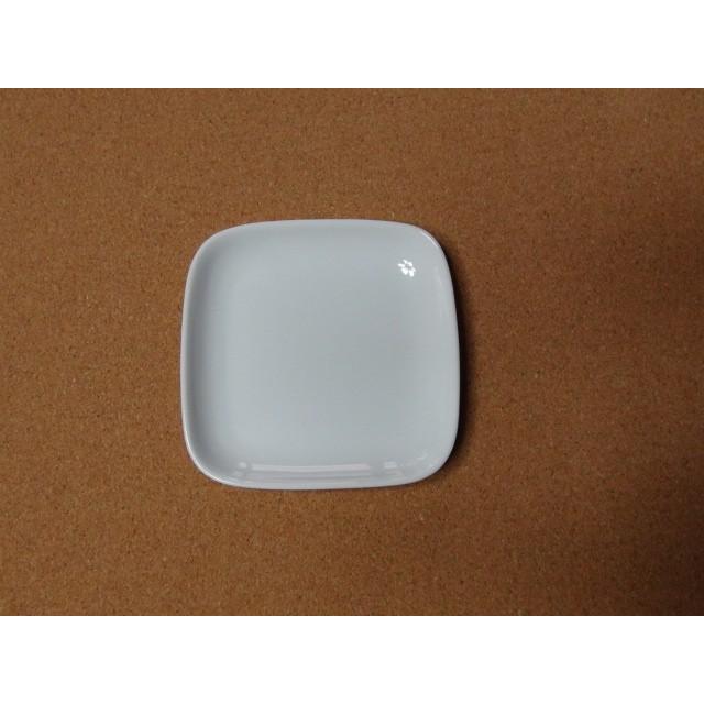 003スクエアプレート12cm スクエアプレート 四角皿 白 白磁 業務用