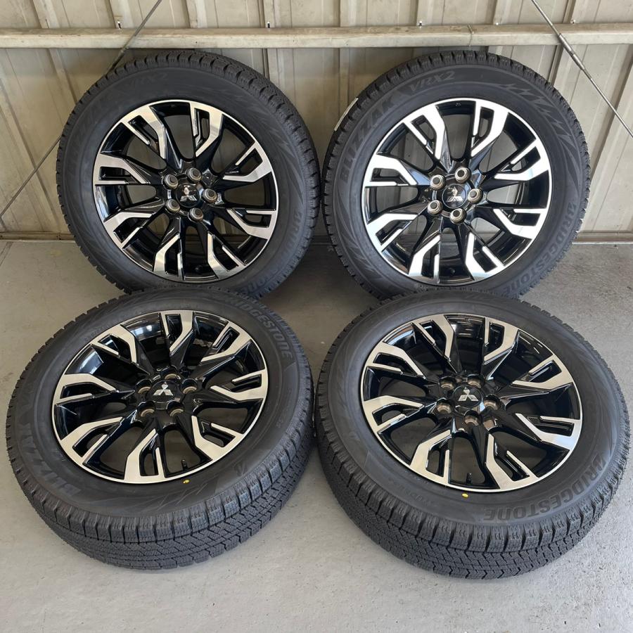 新品タイヤ 225/55R18 98Q BRIDGESTONE BLIZZAK VRX2 中古ホイール 